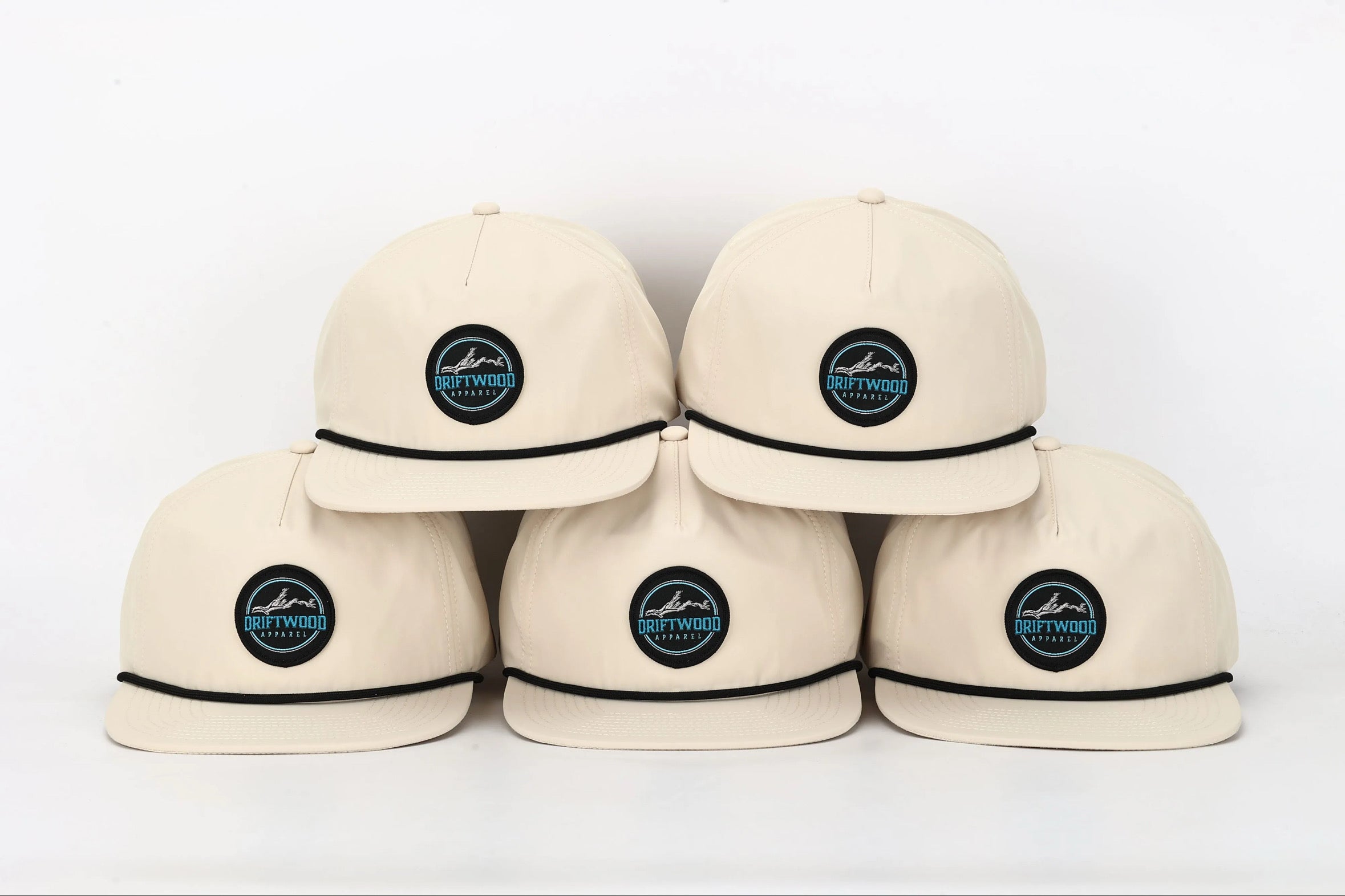 Tidal Rope Hat – Off-White & Black Patch