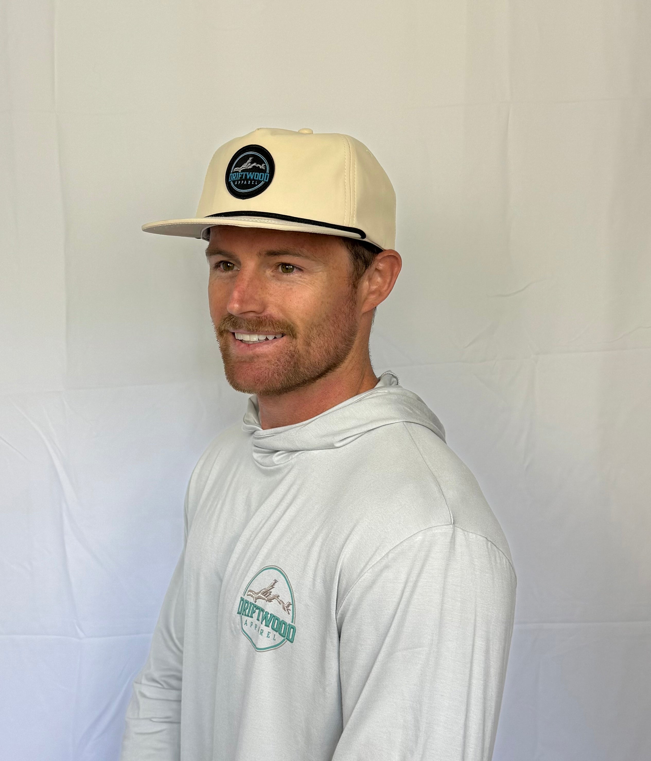 Tidal Rope Hat – Off-White & Black Patch