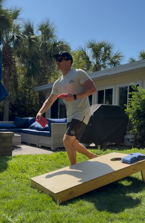 Breaker Boardshort- Black and Gray Stripes