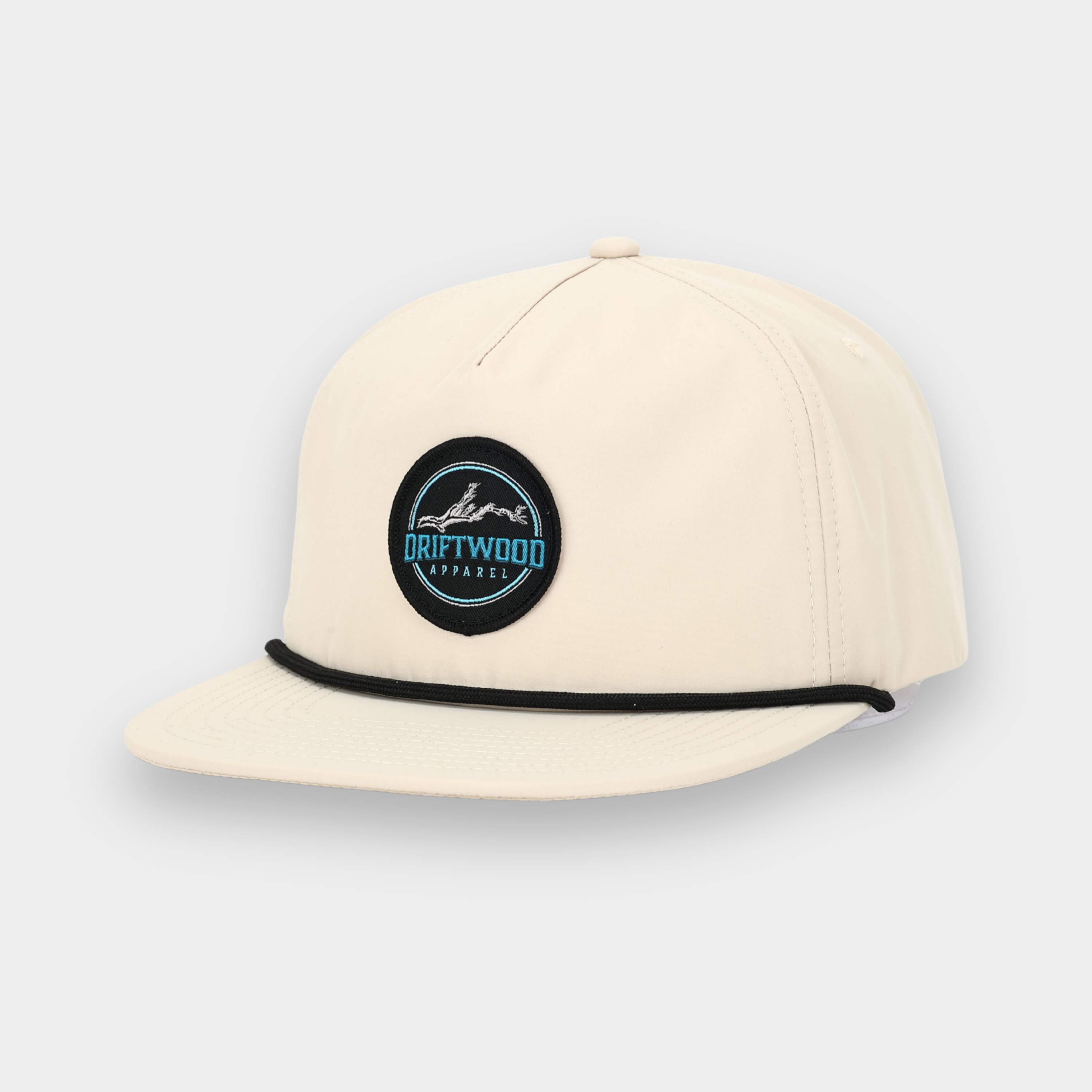 Tidal Rope Hat – Off-White & Black Patch