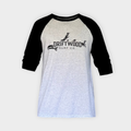 The Driftwood Raglan - Grey/Black