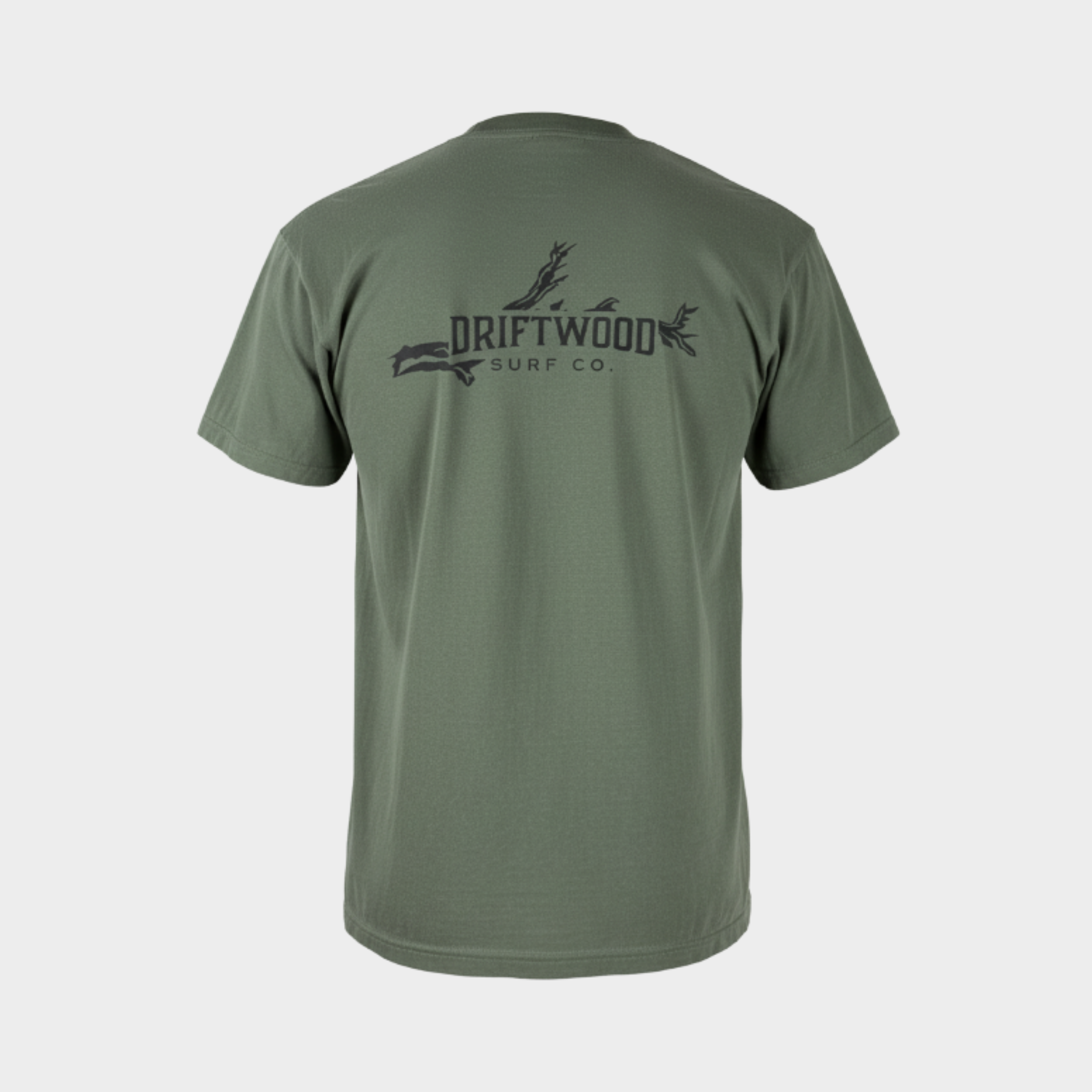 Driftwood Coastal Classic Tee — Moss Green