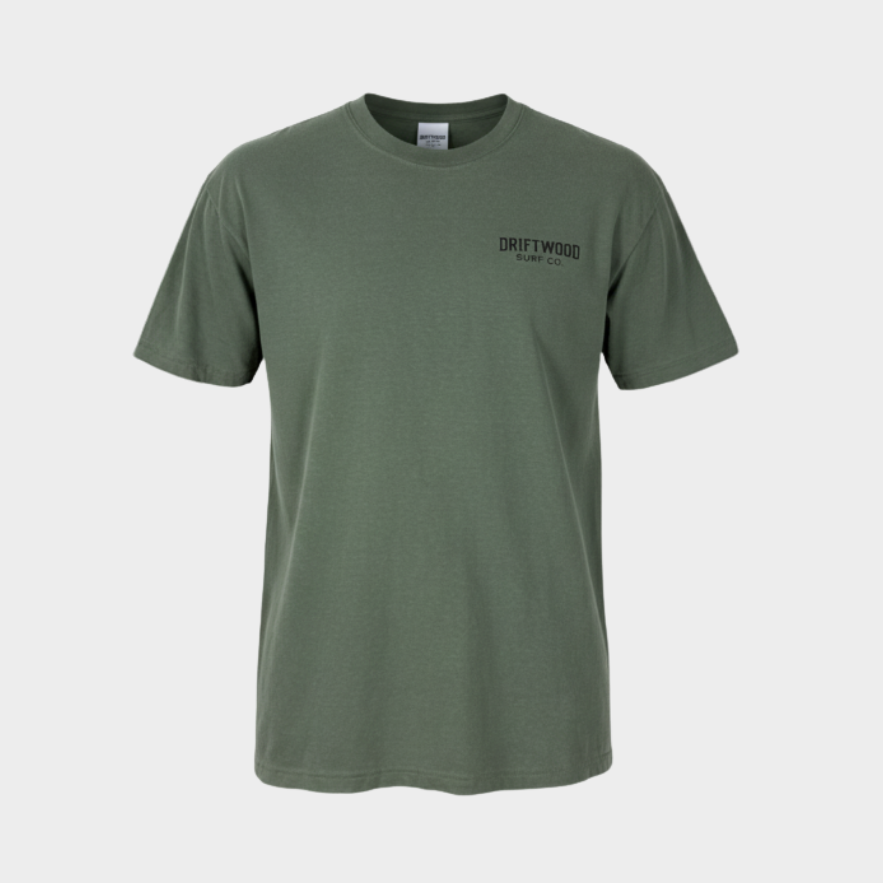Driftwood Coastal Classic Tee — Moss Green