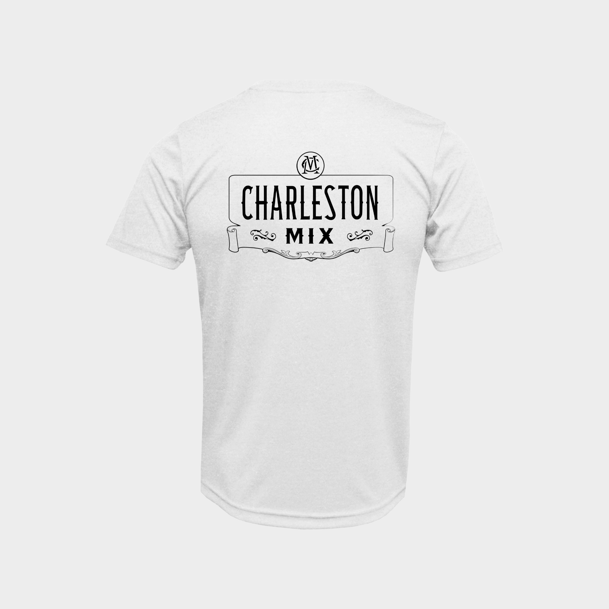 Charleston Mix Tee - White