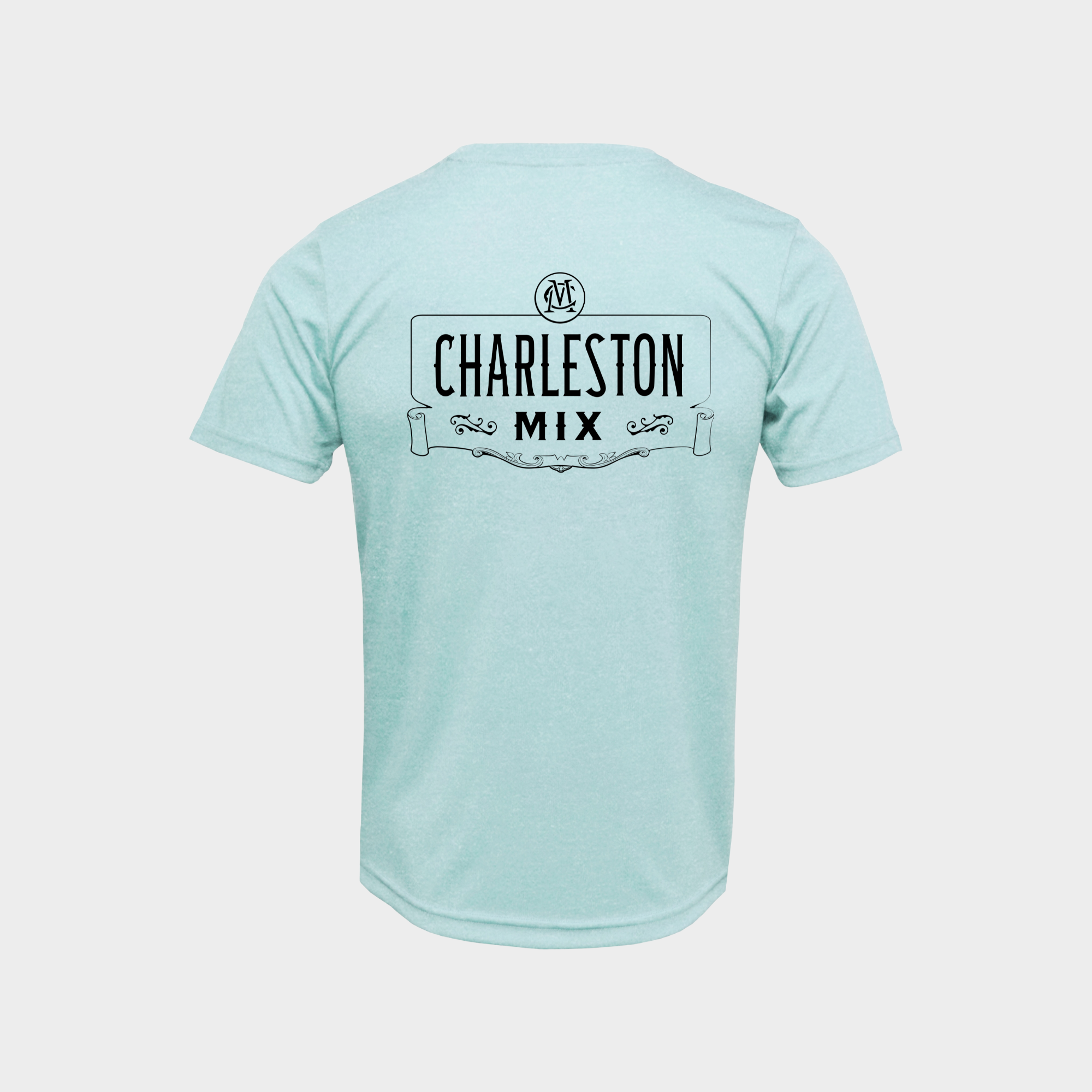Charleston Mix Tee - Artic Blue