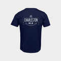 Charleston Mix Tee - Navy