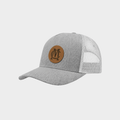 Charleston Mix Trucker Hat - Grey/White