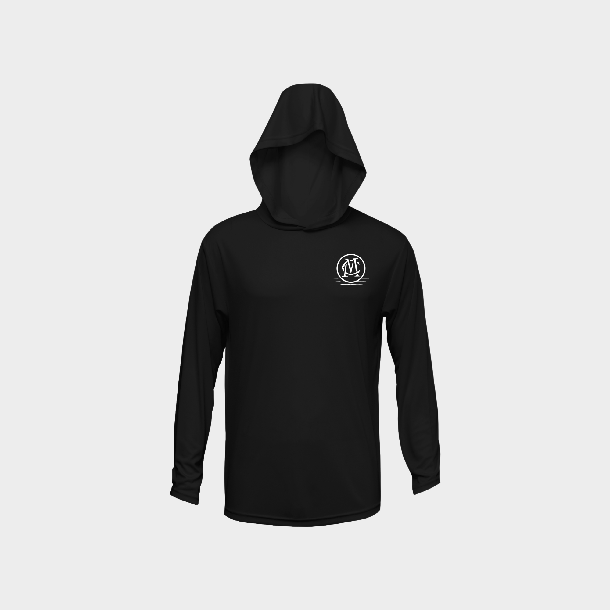 Charleston Mix Performance Hoodie - Black