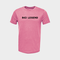 Charleston Mix "843 Legend" Tee - Bubblegum Pink