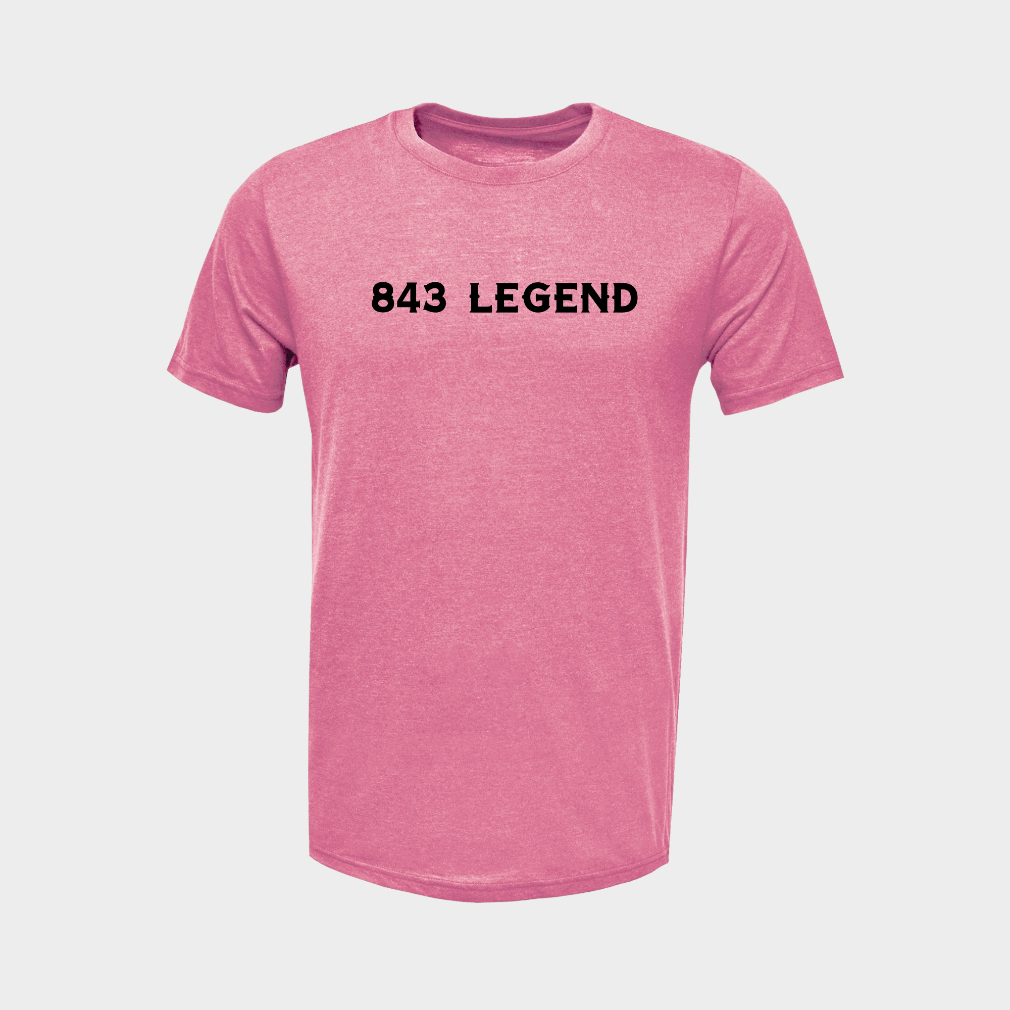 Charleston Mix "843 Legend" Tee - Bubblegum Pink