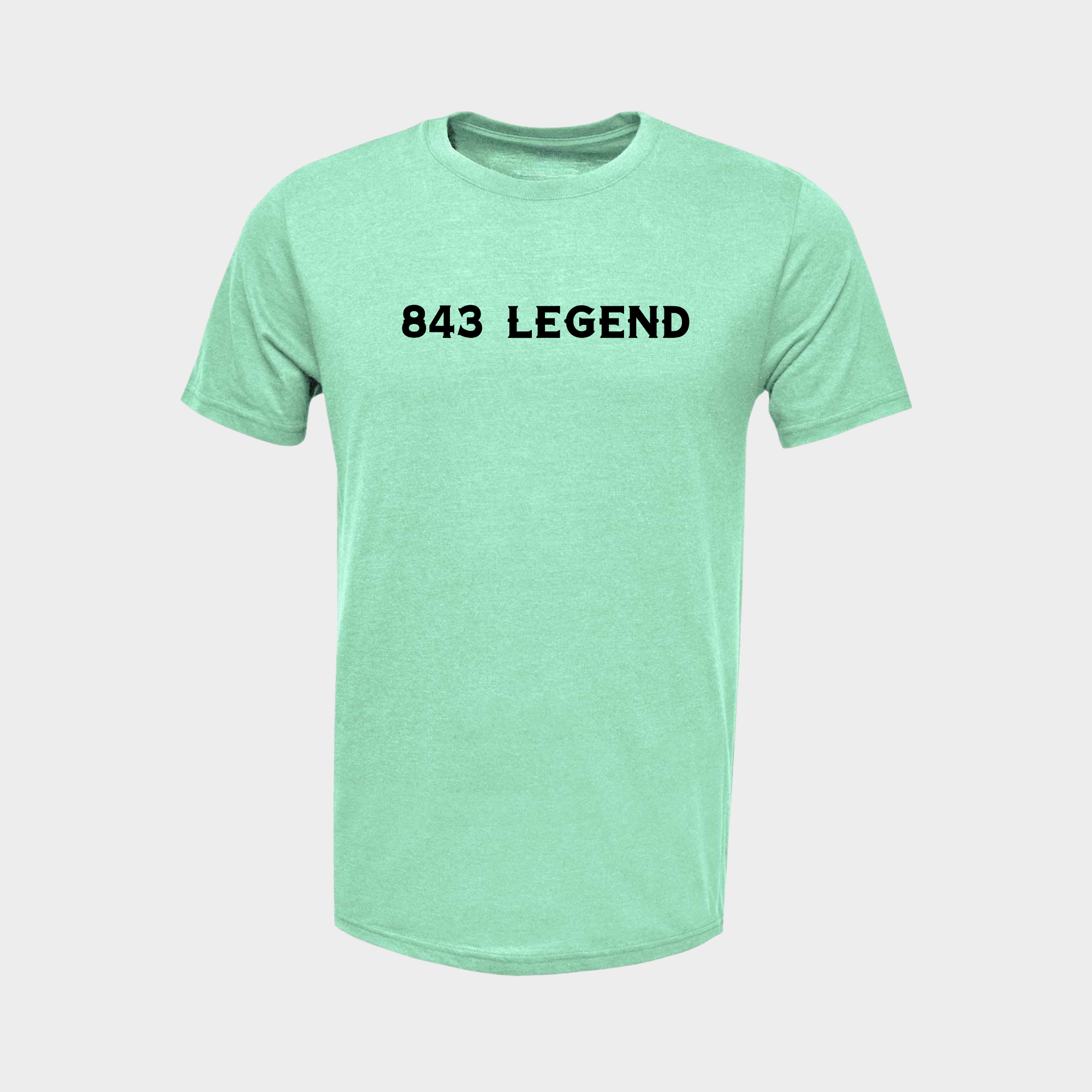 Charleston Mix "843 Legend" Tee - Bahama Mint
