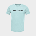 Charleston Mix "843 Legend" Tee - Artic Blue