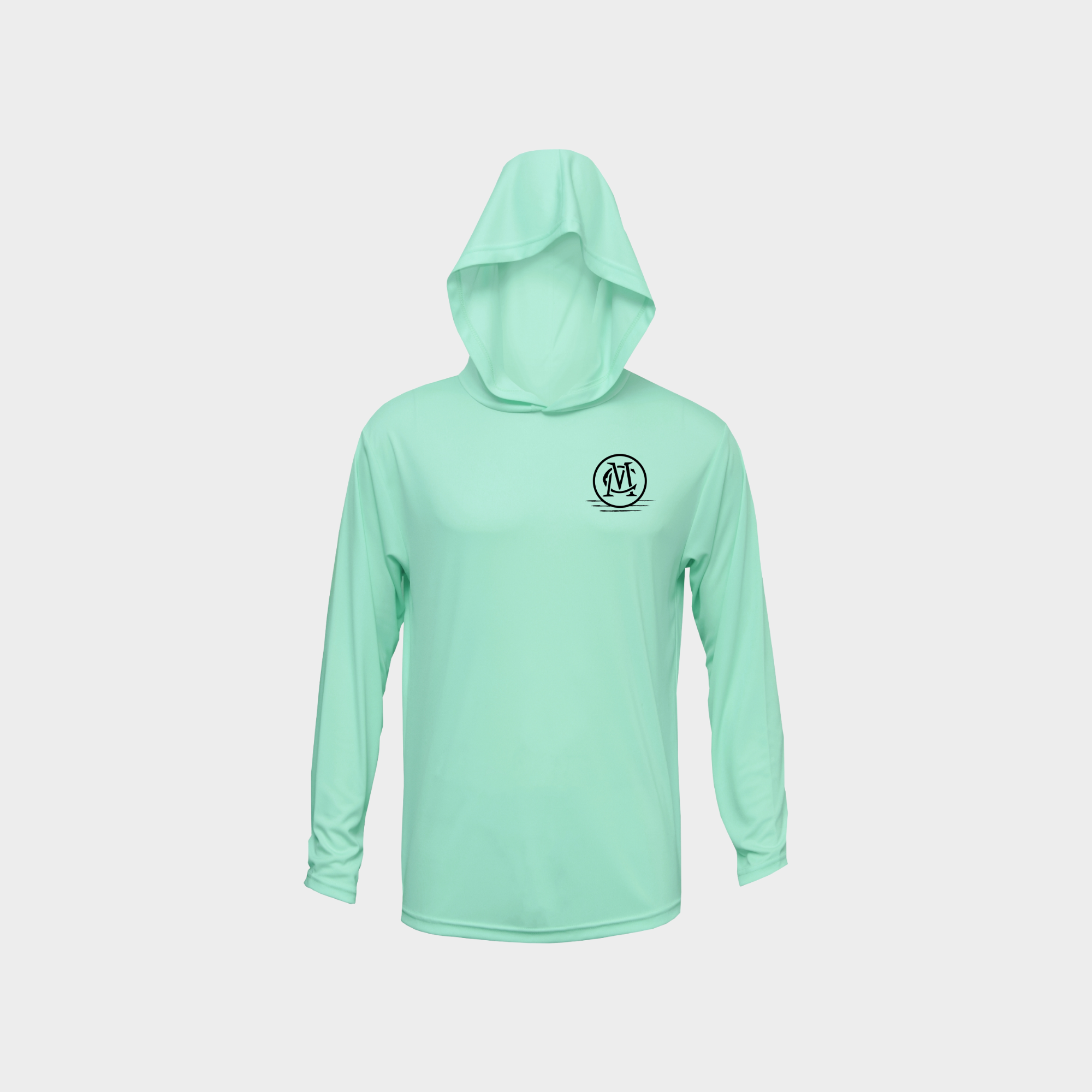 Charleston Mix Performance Hoodie - Sea Foam