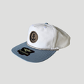 Colonials Tidal Rope Hat - White/Light Blue - Patch