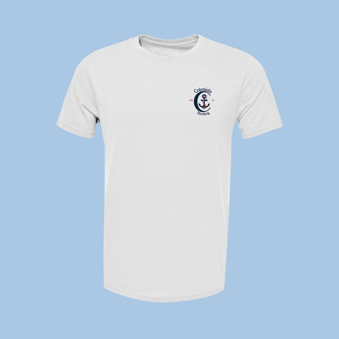 Colonials Crest Tee — White