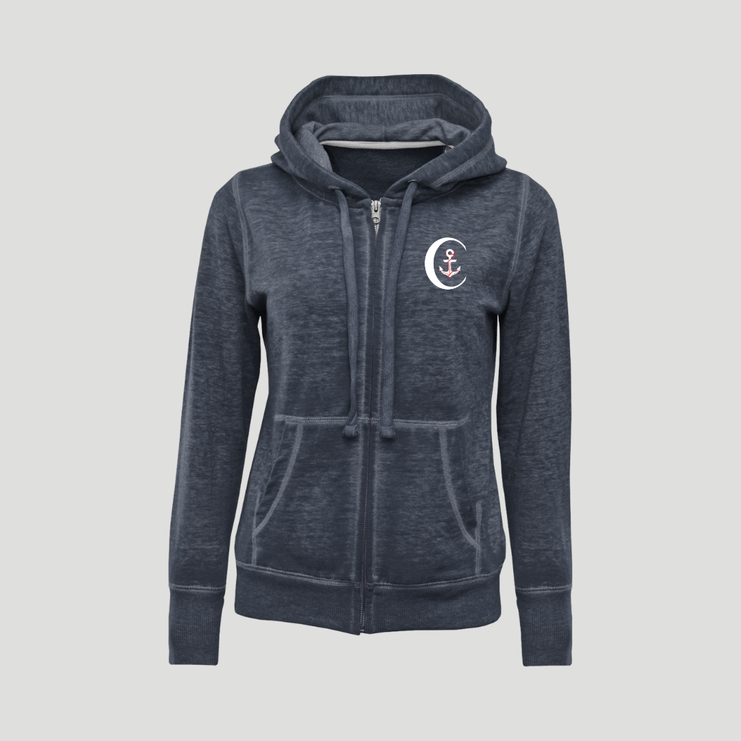 Colonials Women's Full-Zip Hoodie - Vintage Navy