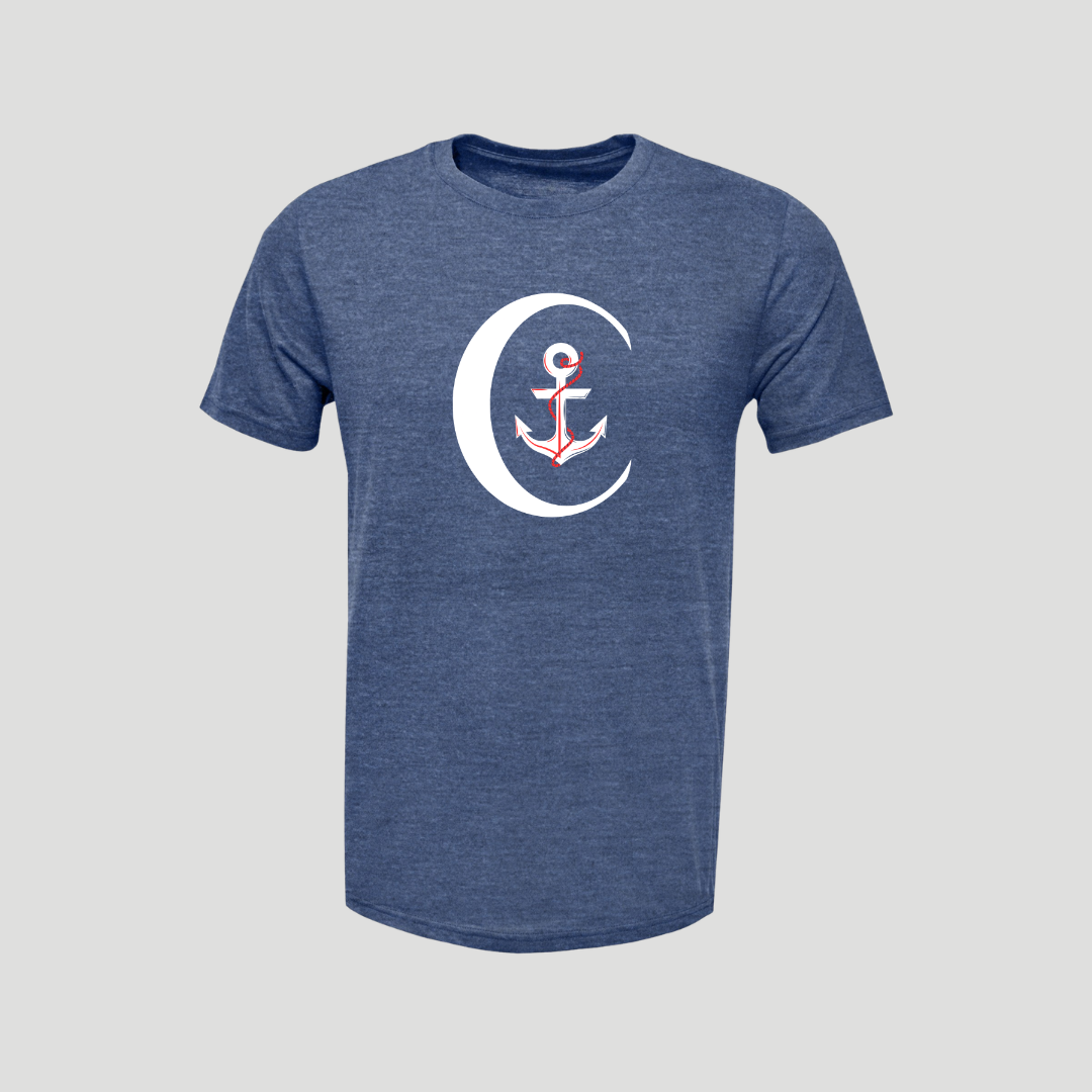 Colonials CloudSoft Performance Tee - Heather Navy
