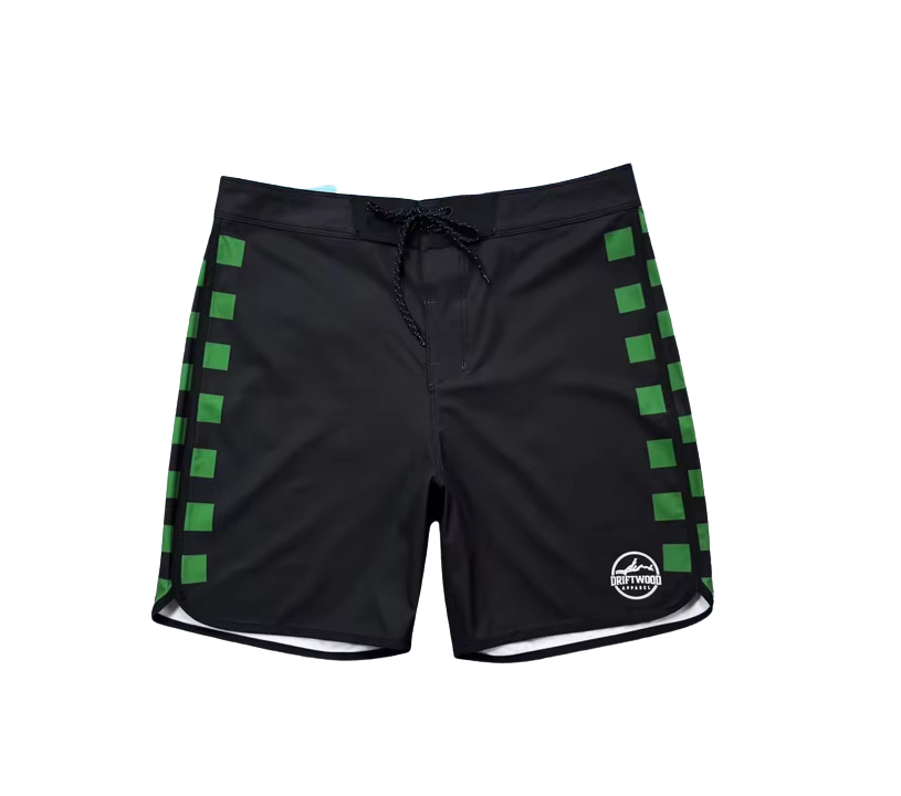 Breaker Boardshorts - Checkered Green