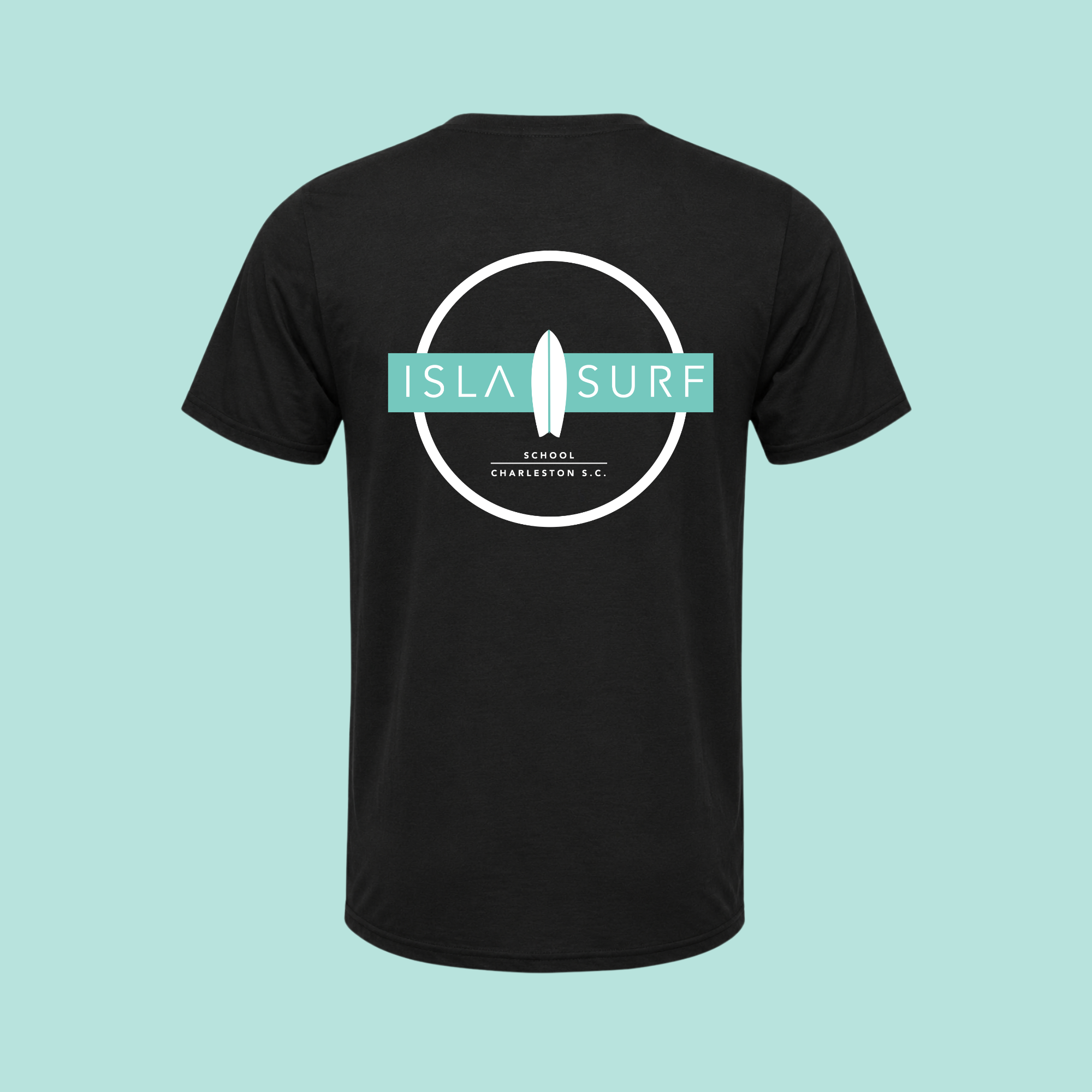 Isla Surf Classic Tee — Black