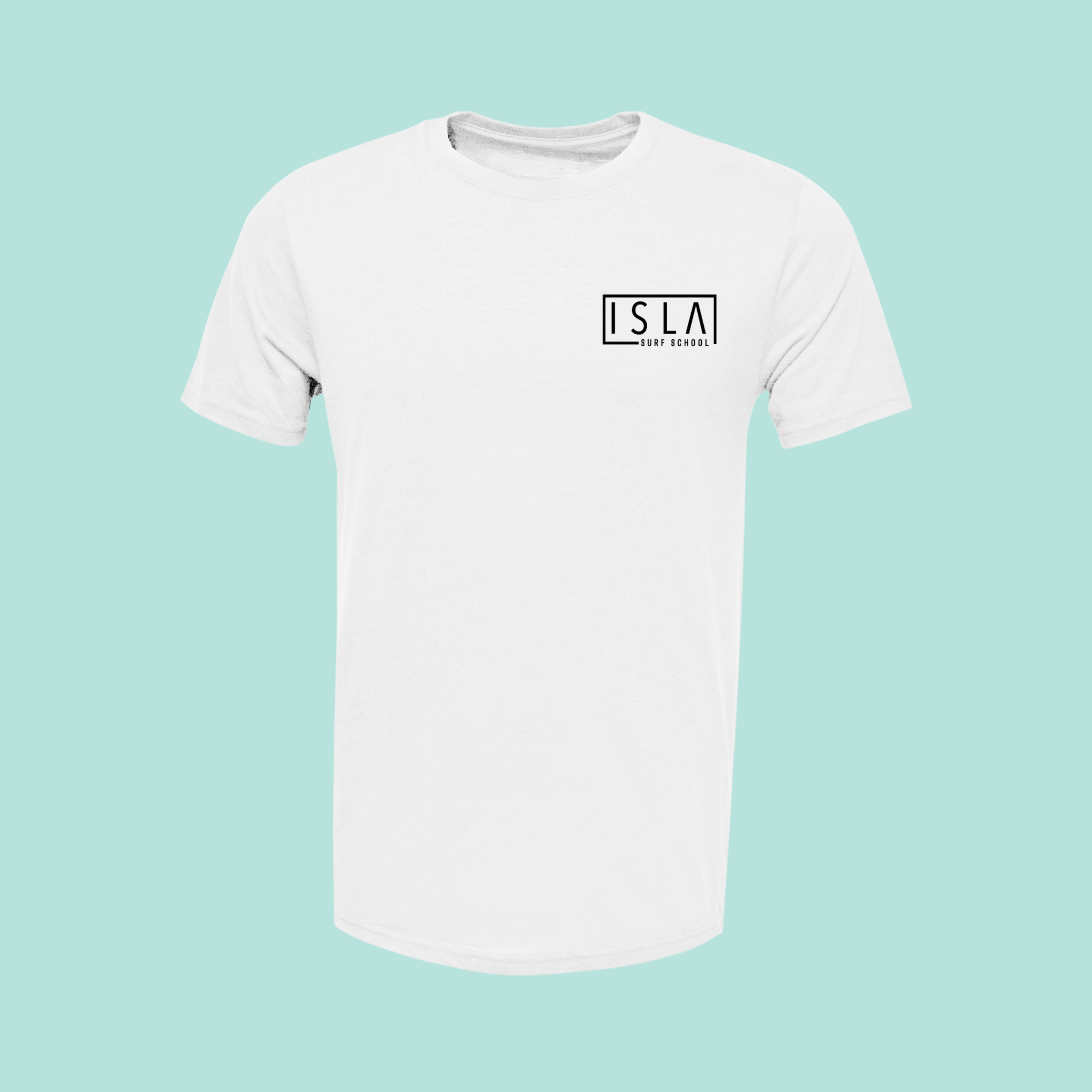 Isla Surf Classic Tee — White