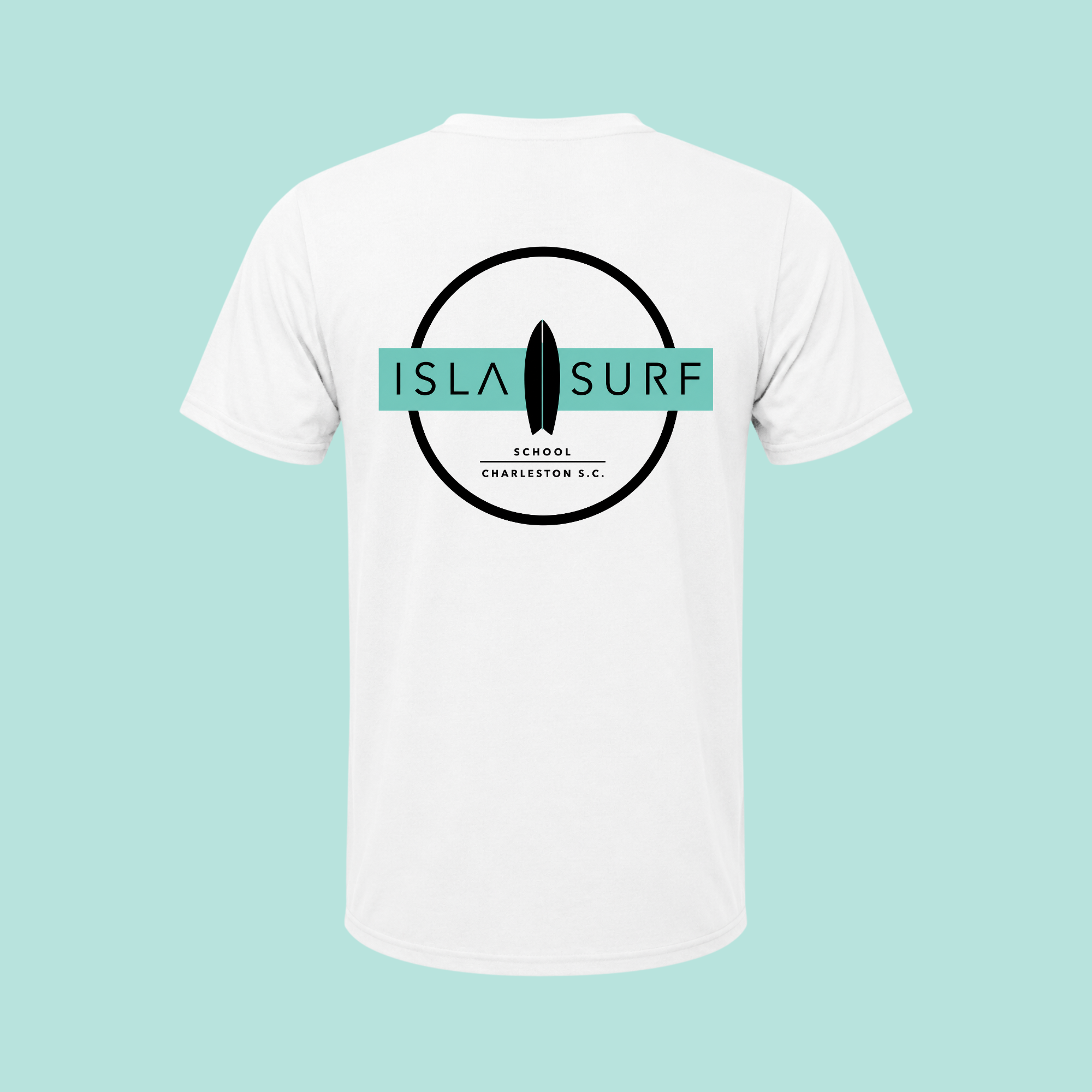 Isla Surf Classic Tee — White