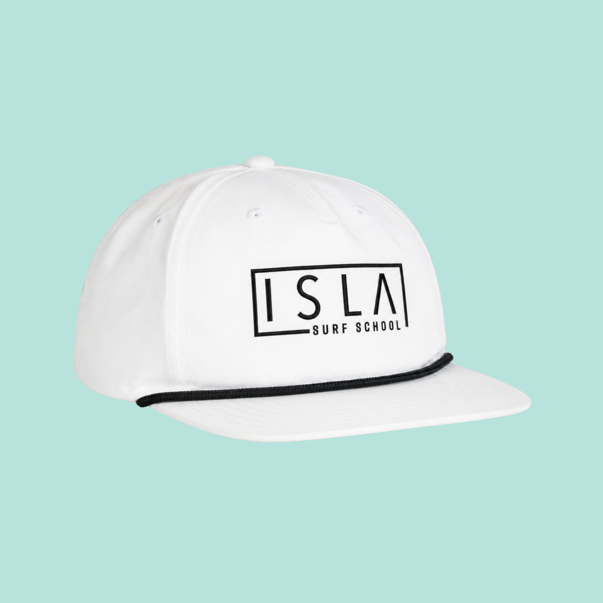 Isla Surf Marina Snapback — White