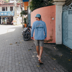 Driftwood UV Long Sleeve - Blue