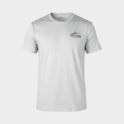 Bamboo Driftwood Surf Logo - Heather Grey