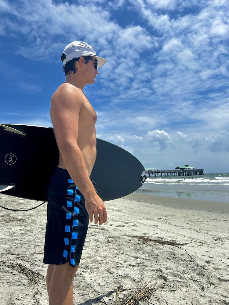 Breaker Boardshorts - Checkered Light Blue