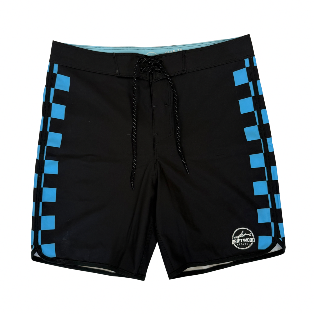 Breaker Boardshorts - Checkered Light Blue
