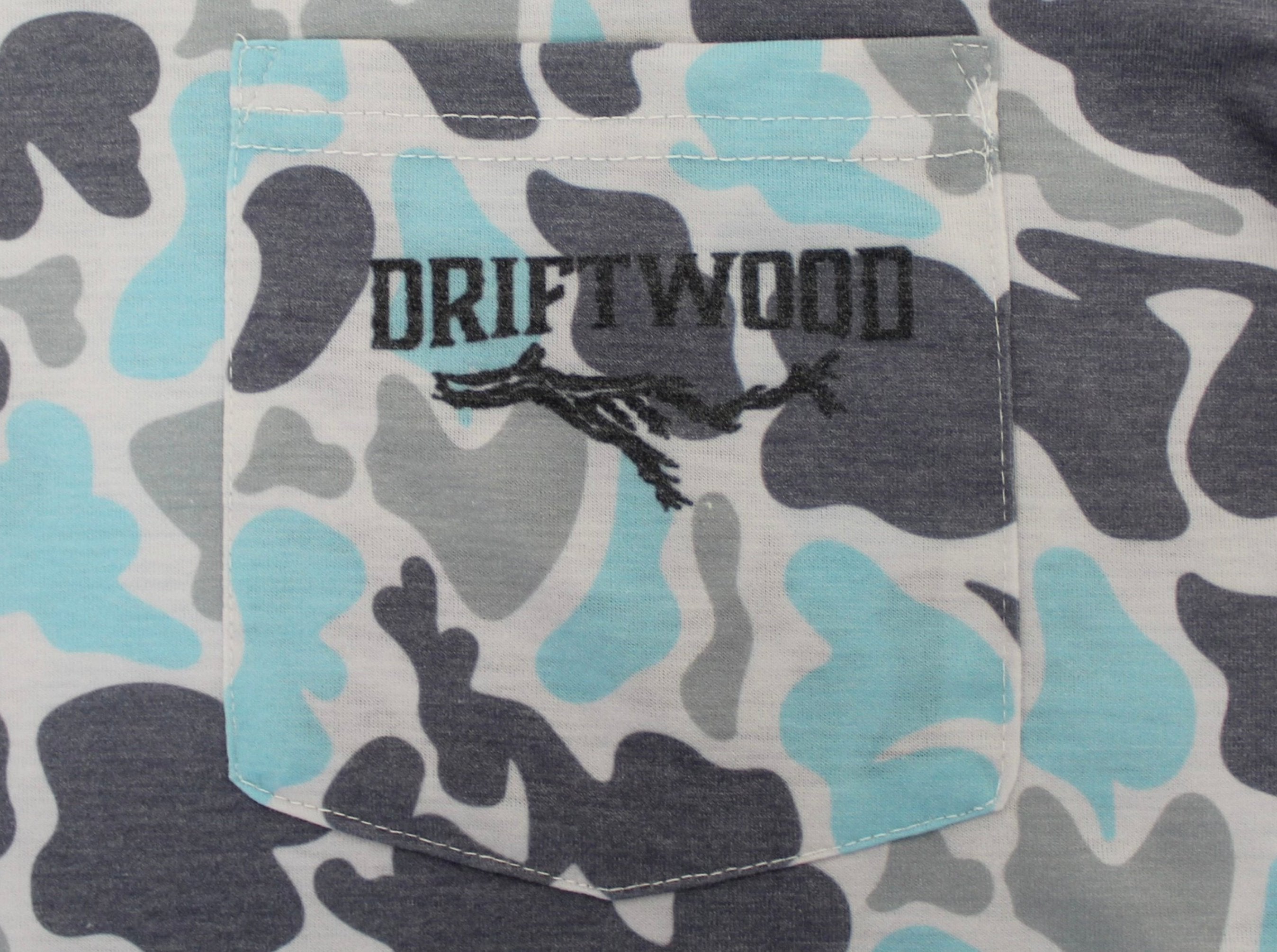 BreezeFlex Hoodie - Light Blue Camo