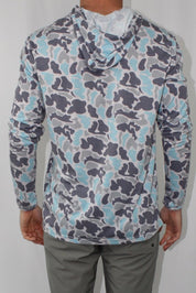 BreezeFlex Hoodie - Light Blue Camo