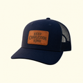 Charleston Kind Five-Panel Trucker Hat - Navy