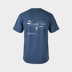 Koa Kares Legacy T-Shirt — Midnight Blue