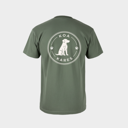 Koa Kares Classic T-Shirt — Moss Green
