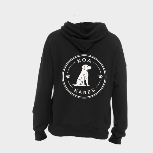 Koa Kares Classic Hoodie — Black