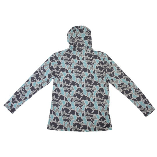 BreezeFlex Hoodie - Light Blue Camo